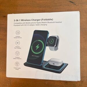3 in 1 Wireless Charger (foldable)‎